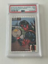 2019 UD Marvel DEADPOOL Sport Ball 9 PSA 7 Parody 1995 Mullet #560 Jose Canseco