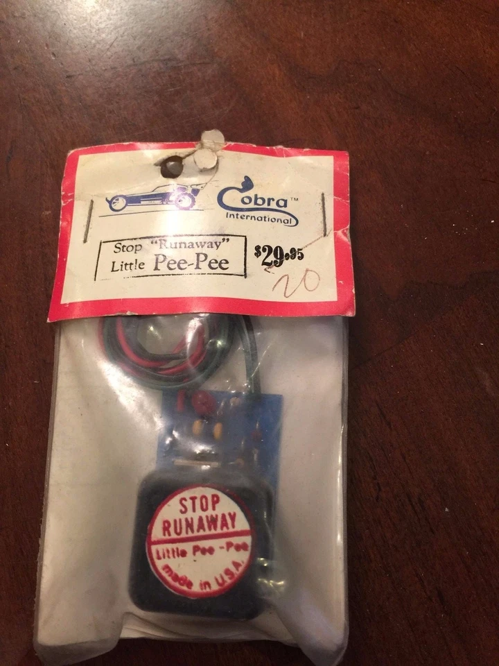 Cobra International Stop Runaway Little Pee Pee NIP - Image 1 of 2