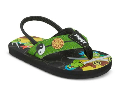Teenage Mutant Ninja Turtles Shoes Sandals Boys Toddler Back Strap Multi Color - Image 1 of 4