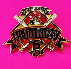 PIN ALL STAR FANFEST PIN PITTSBURGH PIRATAS PIN DE CUBIERTA SUPERIOR - Imagen 1 de 1