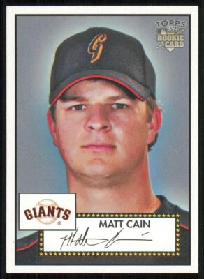 2006 Topps '52 #88A Matt Cain (RC) - Image 1 of 2