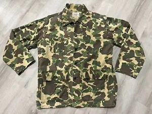 70s Vintage Vietnam Era Kamo Brand 'Shadow' Duck Hunter Shirt Medium - Picture 1 of 8