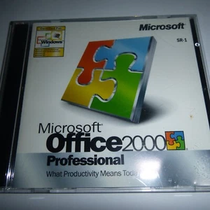 Office 2000 Pre Owned 2 x Disc Set - Picture 1 of 1