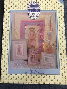 Alma Lynne's Works of Heart The Earth Angels Spring Cross-stitch Leaflet ALX-77 - Picture 1 of 1