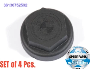 BMW X5 E53 SET OF 4Pcs. 19 mm Hex Locking Wheel Bolt Cover Cap 36136752592 NEW - Picture 1 of 8
