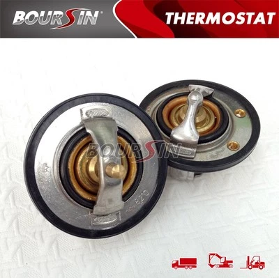 Termostato de refrigerante de motor para ISUZU NPR NKR NR NQR 4HF1 4HG1 4HE1 4HK1 (82+85)°C Foto 1 de 3