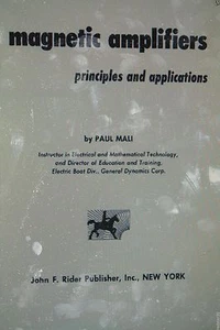 John F. Rider - Amplificateurs magnétiques : principes et applications 1960 - Photo 1/1
