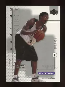 2001-02 Upper Deck Ovation "Scouting Report" #98 Gerald Wallace (RC) /625 - Picture 1 of 2