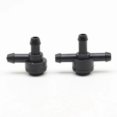 Клапан соединительный T+L-образный для омывателя ветрового стекла для Volvo C30 C70 S40 S60 S70 2 шт. - Изображение 1 из 4