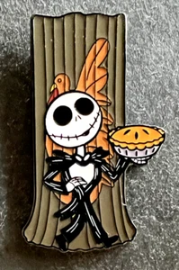Loungefly Jack - Thanksgiving - Holiday Door Nightmare Mystery Disney Pin 164412 - Picture 1 of 2