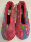 BEAUTIFUL WOOL FELTED SLIPPERS, WOMENS SZ 11-12,"BAG LADIES OF SEQUIM"NEW W/TAGS