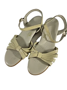 SAS Women's US 10 N Strappy Shoes Adjustable Buckle Open Toe Sandal Nude - Picture 1 of 5