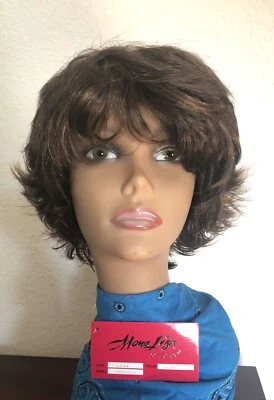 Retro (mid 1990s) Mona Lisa “Winona” Wig 1444 Color 6/30, New, READ DESCRIPTION - Image 1 of 4