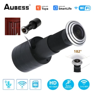 Tuya WiFi Mini Camera 1080P Door Eye-Hole IP Camera HD Peephole Security Camera - Picture 1 of 9