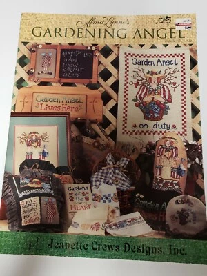 Gardening Angel By Alma Lynne's  Leisure Arts Leaflet - Image 1 of 2