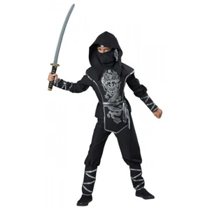 NEW InCharacter Dragon Ninja Boys Child Halloween Costume (Kids Size 12) - Picture 1 of 4