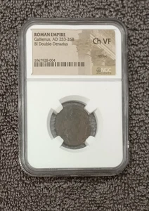 Gallienus 253-268 Antoninianus (double-denarius), Siscia, panther rev, VERY RARE - Picture 1 of 4