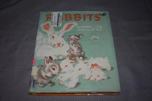 Rabbits by Herbert S. Zim (1st Edition/16th Printing, ex-library, hardcover) - Picture 1 of 5