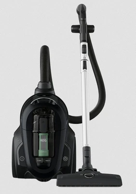 AEG AL61C2ECO 6000 Eco Cylinder Corded Vacuum Cleaner 1.6L Bagless Black RRP£200 - Image 1 of 3