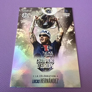 Lucas Hernandez /10 | Topps PSG | Champions D’europe | La Celebration | black - Bild 1 von 4