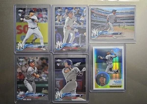 Gleyber Torres Topps Chome RC Lot 14 Cards NM Rookie Silver Mojo Refractor 2018 - Picture 1 of 24