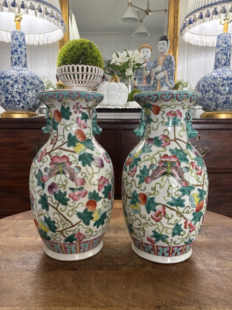 陶瓷古董原版1900-1940 中国古董花瓶| eBay