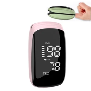 Monitor de oxígeno en sangre sin pinchazos, pantalla digital inteligente, adecuado para el hogar - Imagen 1 de 21