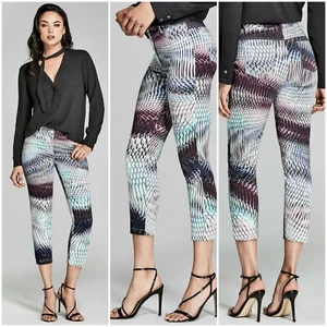 🦋🦋 PANTALÓN ESTAMPADO SERPIENTE SENSUAL ADIVINA NUEVO CON ETIQUETAS TALLA 4 🦋🦋 - Imagen 1 de 5