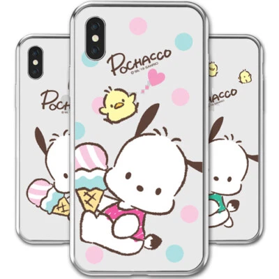 Pochacco Clear Case for iPhone X XS XS Max XR 7/8/SE2/SE3 7/8 Plus - Image 1 of 4