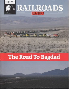 CTC BOARD / RAILROADS ILLUSTRATED 12/93 ROAD to BAGDAD SANTA FE MOJAVE NEEDLES - Picture 1 of 2