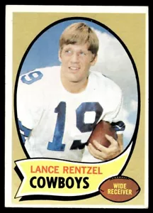 1970 Topps Lance Rentzel Dallas Cowboys #113 - Foto 1 di 2
