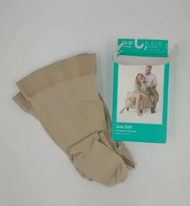 Juzo Soft Thigh FF Short II 15-20mmHg Silicone Beige OPEN BOX 2000 II22414 - Picture 1 of 4