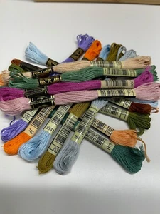 55 X BRAND NEW DMC Stranded Cotton thread YOU CHOOSE YOUR COLOURS. FREE POST - Picture 1 of 8