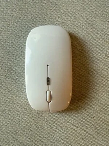 SMRGBCD001 wireless mouse 2.4G dongle/Bluetooth White receiver for PC laptop - Picture 1 of 2