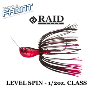 RAID JAPAN - LEVEL SPIN 1/2oz Spinnerbait JDM FISHING LURE (LS12N) - Picture 1 of 11