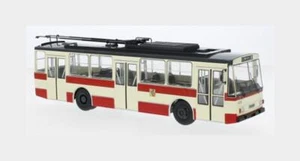 1:43 PREMIUM CLASSIXXS Skoda 14Tr Autobus Filobus 1972 Cream Red PREM47171 - Foto 1 di 2