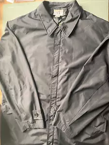 Armani Exchange AX black trench rain coat, sz XL/46-48, VGC, unisex - Picture 1 of 23