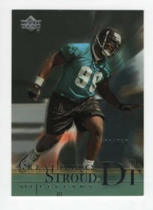 2001 Upper Deck NFL Legends Marcus Stroud Jacksonville Jaguars #131 707/750 - Foto 1 di 1