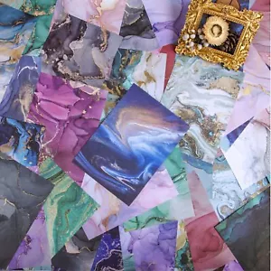 20pcs Background Paper Decor Scrapbooking Diary Journal Card Crafts DIY Collage - Picture 1 of 17
