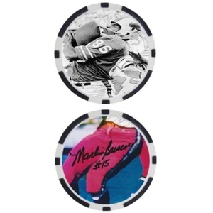 Marlin Briscoe Nebraska Omaha College Football Hall of Fame Chip - SIGNED - Picture 1 of 2