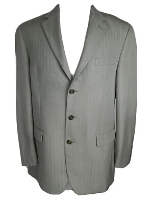Chaps Mens Sz 42R Sage Color Cotton Blend Sport Coat S91 - Image 1 of 4