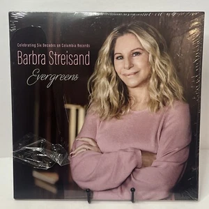 Barbra Streisand Evergreens 2LP Baby Pink W/22 Tracks - New - Columbia Records - Picture 1 of 7