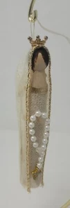 Santísima Virgen María Nuestra Señora de Fátima Adorno de Navidad 4.5" - Imagen 1 de 7