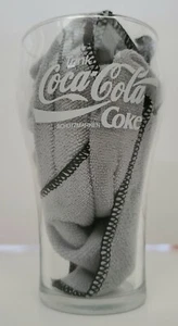 Trink Coca Cola Koffeinhaltig Schutzmarken 0,4l Vintage German Coke Glass - Picture 1 of 2