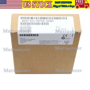 1 PC New Siemens 6ES7331-7KF02-0AB0 PLC Module 6ES7 331-7KF02-0AB0 NEW - Picture 1 of 4