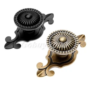 Stylish Drawer Door Knobs Kitchen Cabinet Furniture Round Pulls Handles Hardware - Picture 1 of 13