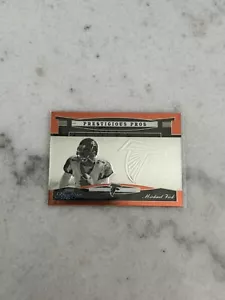 2005 Playoff Prestige Prestigious Pros Orange #/500 Michael Vick #PP-35 Falcons - Picture 1 of 2