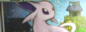 🌀HOLO ESPEON🌀 HGSS Undaunted 2/90 | 1 of a Kind Pokemon | 2 Swirls on 1 Card ! - Picture 1 of 12