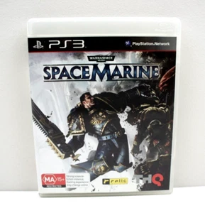 Space Marine Warhammer 40,000 PlayStation 3 PS3 Game Region 4 - Free Postage - Picture 1 of 7