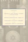 Catalog Of The Bernice And Henry Tumen Collection Of Jewish Ceremonial Objects I